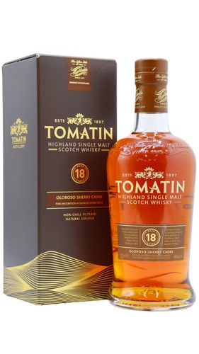 Tomatin highland single malt - single,