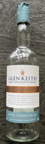 Glen keith single malt scotch - keith,