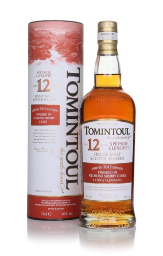 Tomintoul year old oloroso - tomintoul,