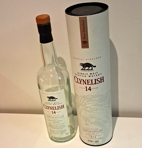 Empty clynelish year - clynelish,