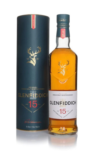 Glenfiddich year old solera - 15,