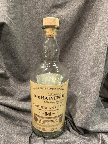 Empty bottle the balvenie - bottle,