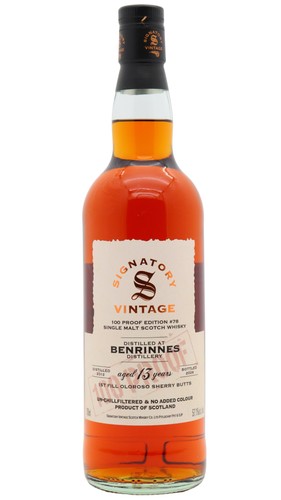 Benrinnes signatory vintage - signatory,
