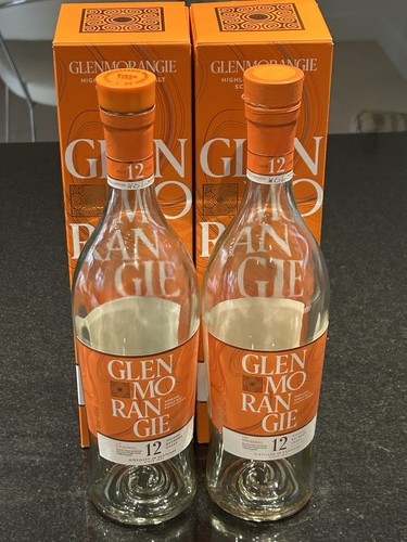 Glenmorangie whisky empty - whisky,