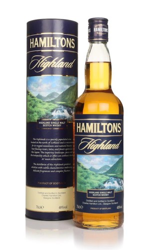 Hamiltons highland single malt - single,